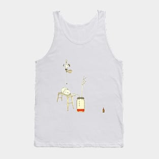 Original Collage Art Tank Top